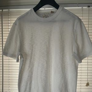 White crew neck shirt
